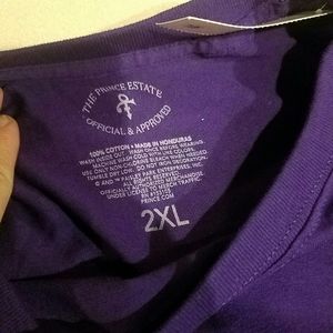 Purple Rain short sleeve tee shirt